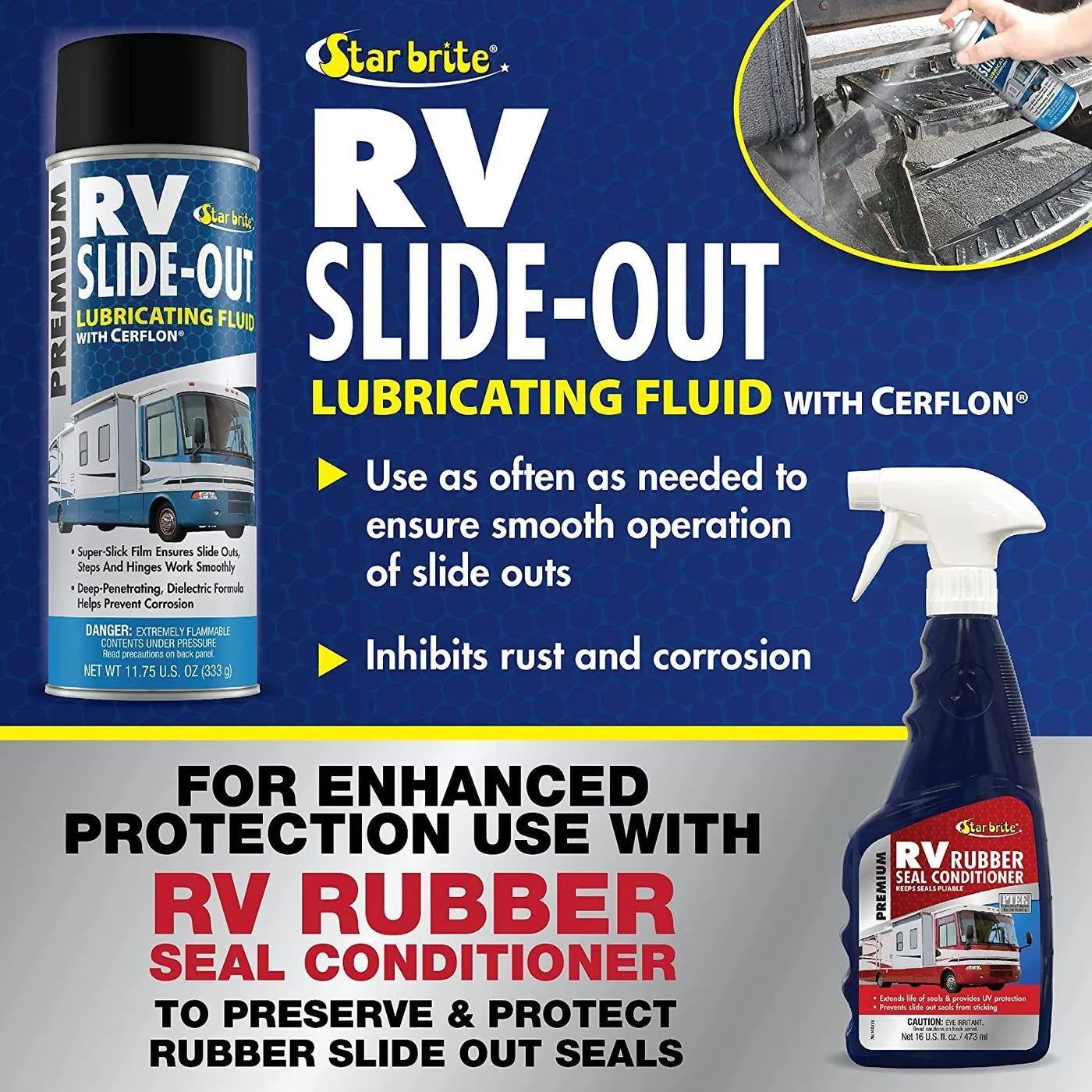 Premium RV Slide out Lube 12oz